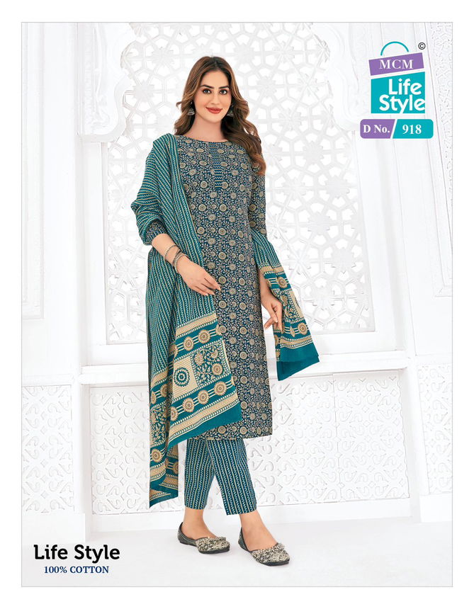 Life Style Vol 9 By Mcm Printed Cotton Readymade Suits Wholesale Price In Surat
